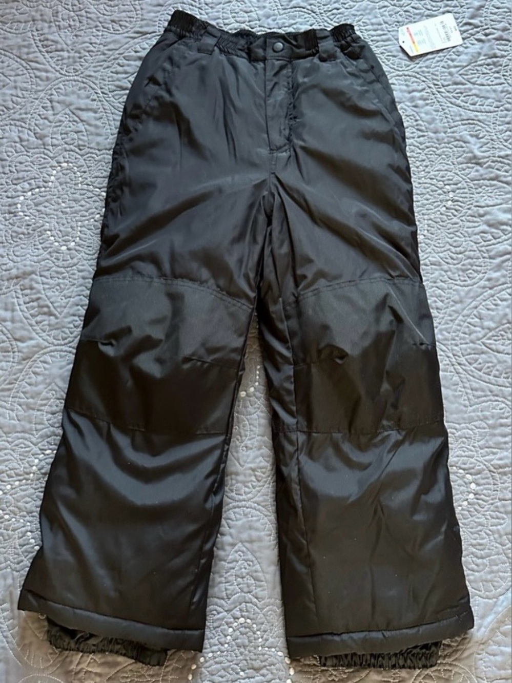 Thereabouts Kids Unisex Black Heavyweight Snow Pants NWT Size L 14/16